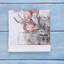 20pcs Flower Pattern Decoupage Napkin Paper Tissue for Xmas Wedding Decor OZ
