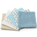 Mixed 100% Cotton Fabric Material Bundle Scraps Offcuts Quilting Quilt Fabric x6