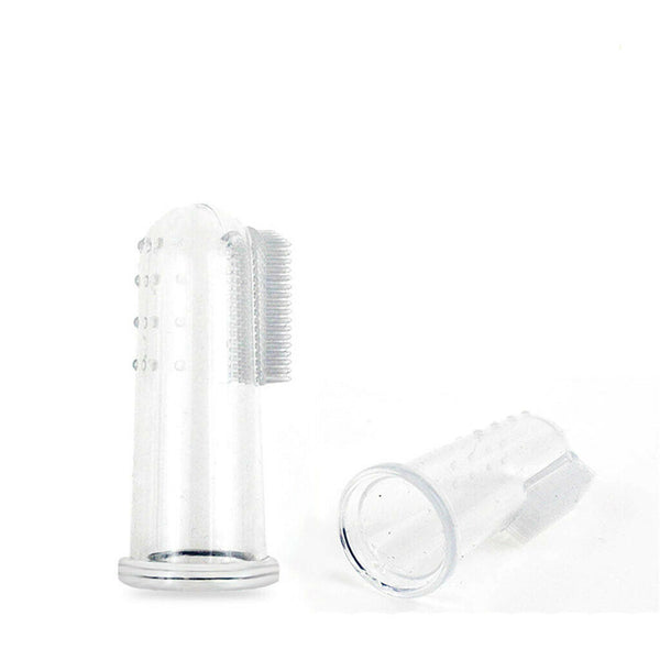 10 pieces Pet Silicone Finger Toothbrush , Baby Supplies Safety Silicone