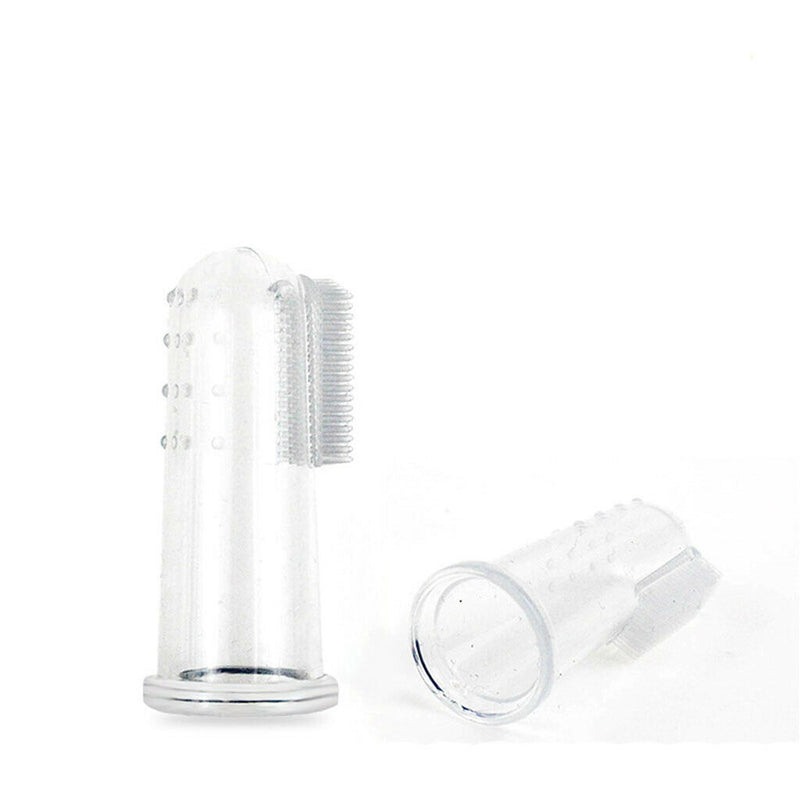 10 pieces Pet Silicone Finger Toothbrush , Baby Supplies Safety Silicone