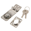 Marine Hardware Boat Parts - Hasp Lock - Stainless Steel - Safety Cabin Lock