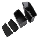 2Pcs Black Front Door Armrest Container Door Storage Box For-Audi Q5 2009-2 R3N4