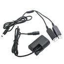 DR-E6 Dummy Battery for Canon 5D 7D Mark II 5DS R 6D 70D 80D 60D Camera DC