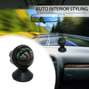 Car Compass Auto Dashboard Mini Compass Ball for Outdoor Camping Hiking