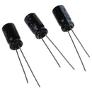 50 Pcs 220uF 16V Aluminum Electrolytic Capacitor Radial 12.5 x 6mm R7F9