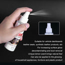 100mL Car Auto Interior Restorer Dashboard Leather Trim Seat Glossing Wax