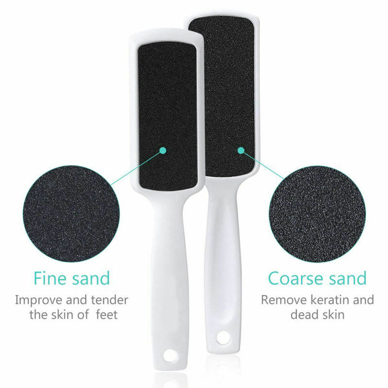 Callus Rasp Remover Foot File Double Sided Hard Skin Corn Pedicure Tool Kit