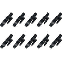 10pcs Violin Rubber Mute Silencer for String Instrument Parts