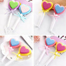 Cute Heart Shape Clean Scrubber Hard Skin Callus Remover Scrub Pumice Grind