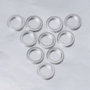 10Pcs Bicycle Chain Wheel 2mm Screw Washer Aluminum Spacer Double Change Single