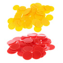Pack of 200 Plastic Game Markers Tokens Chips for Kids Develop Early Counting