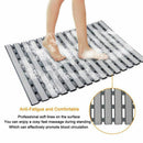 Non Slip Bath Mat with Suction Cups, Bathroom Kitchen Door Floor Tub Shower