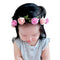 Baby Kids Girls Beautiful Rose Headband Stretchable Hairband Head Wrap