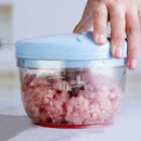 Pulling Food Powerful Manual Chopper Hand Held-Vegetable Shredder Y4N5