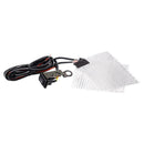 12V Motorcycle Adjustable Temperature Electric Heated Grip Handle Cover Set T4E2