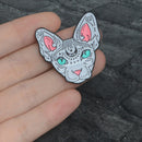 Cute Cartoon Cat Enamel Lapel Collar Brooch Pin Corsage Brooch Pin Jewelry HT FT