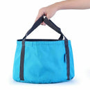 Bluefield Outdoor Portable Foldable Bucket Wash Basin Waterproof Folding Bu M4W9