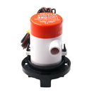 Electric 350GPH Bilge Pump For Submersible Seaplane Motor Homes Float Switch