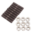 Stud Bolt Kit With Lock Nuts For  S13 S14 S15 CA18 Garrett T2 T25 Tu