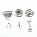 50 Set Sewing Hooks and Eyes Closure for Bra Trousers Skirt Sewing DIY Craft
