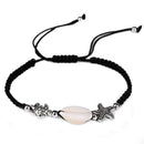 Women'S Natural Shell Bead Bracelet Starfish Turtle Charm Bracelet Handmade H3N6