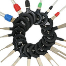 18Pcs Wire terminal removal tool car electrical wiring crimp connector pin kit3c