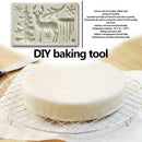 Christmas Tree Elk Snowflake Mould DIY Fondant Baking Cake Decoration Mold
