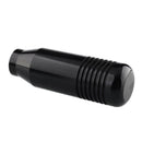 Black Aluminum Manual Car Gear Lever Stick Shift Knob Racing For M10*1.5 SH F3D2