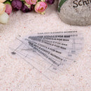 10pcs Men Eyebrow Card Drawing Guide Shaping Makeup Stencil Kit