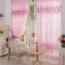 Window Curtain Pattern Sheer Voile Tulle Valances Home Decor for Livingroom