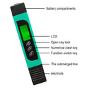 Intelligent Backlight LCD PH Meter TDS EC Water Quality Temperature Tester New