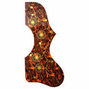 Tortoise Decoration EJ200 Style Acoustic Guitar Pickguard, Tortoise O7A7