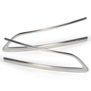 Pair Rear Fog Light Lamp Frame Cover Trim fit for BMW 5 Series F18 F10 2011-2015
