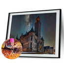 Full Round Drill Rhinestone Picture DIY Wonderful Castle Diamond Painting