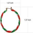 Fashion Alloy Geometric Circle Statement Hoop Earrings Party Jewelry Intriguing