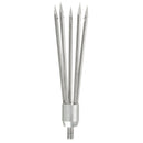 5-Prong Fishing Fish Frog Eel Salmon Stainless Spear Gig M8 Long Nut Barbed A6D0