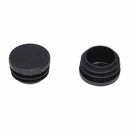 Plastic Tubing Tube Insert Caps Covers 30mm Dia 10 PCS Black M7U8