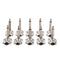 10 Pcs. 90 Degree Loudspeaker 6.35mm  Jack Plug Guitar Plug for Headphones,