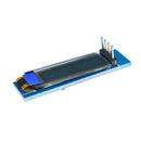 0.91 inch 128x32 IIC I2C Blue OLED LCD Display DIY Module DC3.3V 5V For PIC R7S5