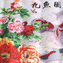 5D DIY 9 Fish Embroidery Diamond Painting Cross Stitch Kits Home Wall Decoration