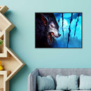5D DIY Full Drill Diamond Painting Felonious Wolf Cross Stitch Embroidery