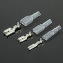 120 x 2.8mm 4.8mm 6.3mm Crimp Insulating Terminal Female Spade Connector Sleeves