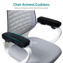 2pcs Replacement Parts Chair Armrest Cushions For Office Modern Elbow Pillow