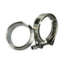 3'' Inch SS304 V-Band Clamp Stainless Steel M/F 3 v band Turbo Exhaust Down