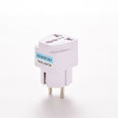 New Universal to Schuko Germany Travel Adapter Type F AC Power Plug Adaptor Z