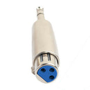 5Pcs XLR 3Pin Female to 6.35mm 1/4 Stereo Jack Male Plug Audio Cord Mic Ada E2E8