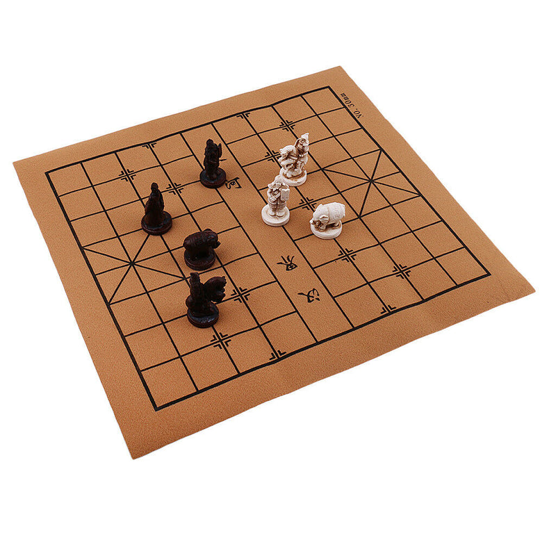 Classical Chinese Chess Folding Game Board for Kids Adults Gift Collectables