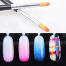 5Pcs Uv Gel Design Brush Nail Art Gradient Painting Pen Drawing Brush Black