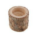 10 Pieces Tree Stump Candle Holder Tea Light Candlestick Church 5cm+6cm