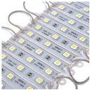 20pcs 5050 SMD 3-LED Module White Waterproof Modules 12V